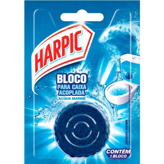 Harpic Limpador e Aromatizador Sanitário para Caixa Acoplada Marine 50g - Imagem em destaque
