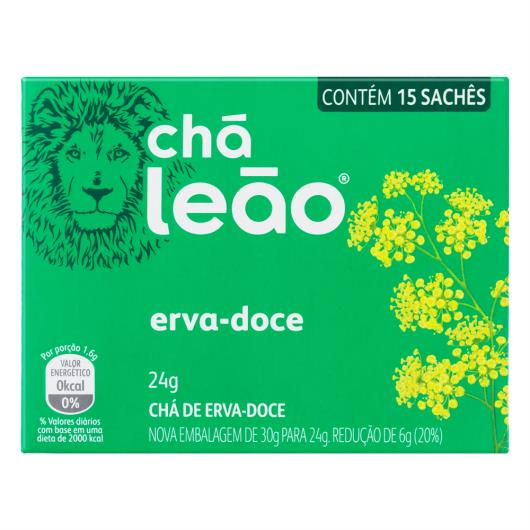 Chá erva doce Leão 16g - Imagem em destaque