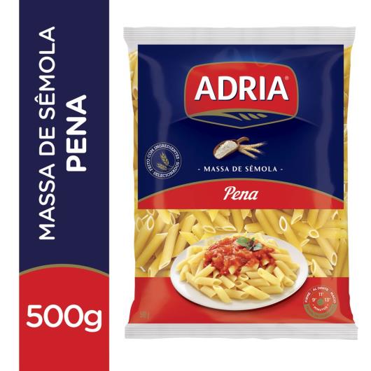 Macarrão Adria com Sêmola Pena 500g - Imagem em destaque