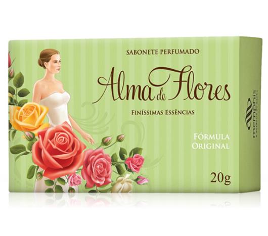 Sabonete Alma de Flores clássico 130g - Imagem em destaque