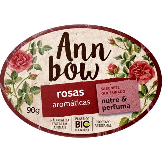 Sabonete glicerinado Ann Bow rosas aromáticas 90g - Imagem em destaque