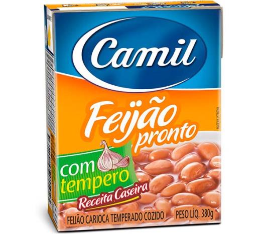Feijão pronto carioca Camil 380g - Imagem em destaque