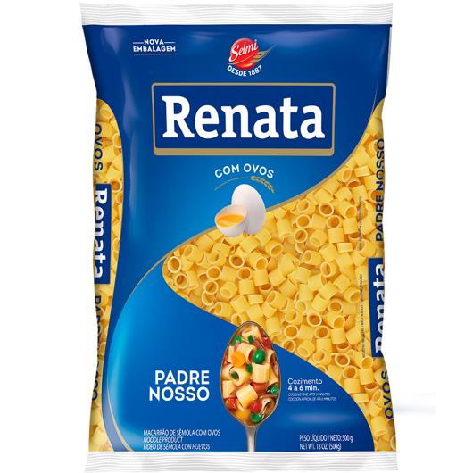 Macarrão Renata padre nosso com ovos 500g - Imagem em destaque