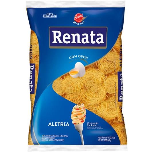 Macarrão Renata com ovos aletria 500g - Imagem em destaque