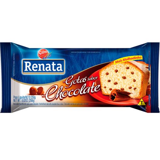 Bolo de gotas de chocolate Renata 250g - Imagem em destaque