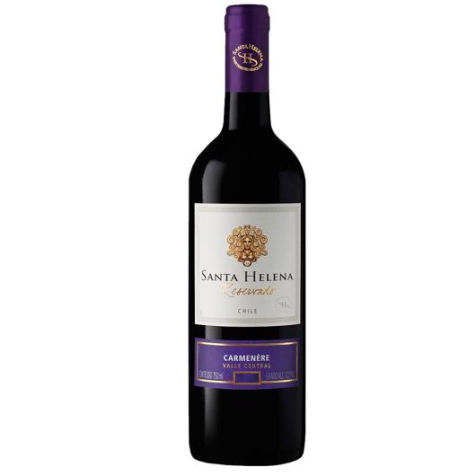 Vinho chileno carmenere tinto Santa Helena 750ml - Imagem em destaque