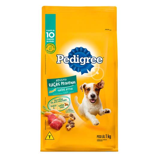 Alimento para Cães Adultos Raças Pequenas Pedigree Pacote 1kg - Imagem em destaque
