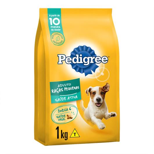 Alimento para Cães Adultos Raças Pequenas Pedigree Pacote 1kg - Imagem em destaque