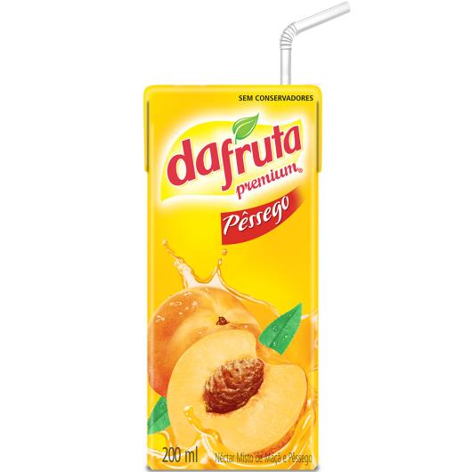 Néctar premium sabor pêssego Dafruta 200ml - Imagem em destaque