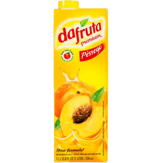 Néctar premium sabor pêssego Dafruta 1L - Imagem em destaque