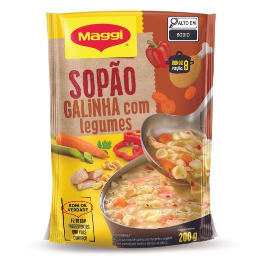 Sopão MAGGI Galinha com Legumes 200g - Imagem em destaque