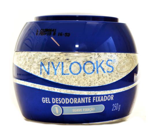 Gel Ny Looks fixador 1 azul suave fixação 250g - Imagem em destaque