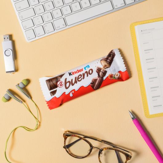 Kinder Bueno Chocolate ao Leite 2 unis 43g - Imagem em destaque