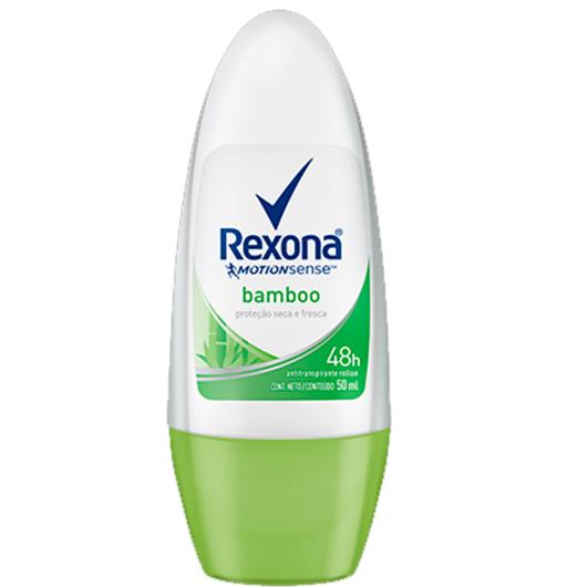 Desodorante Rexona antitranspirante roll on women bamboo 50ml - Imagem em destaque