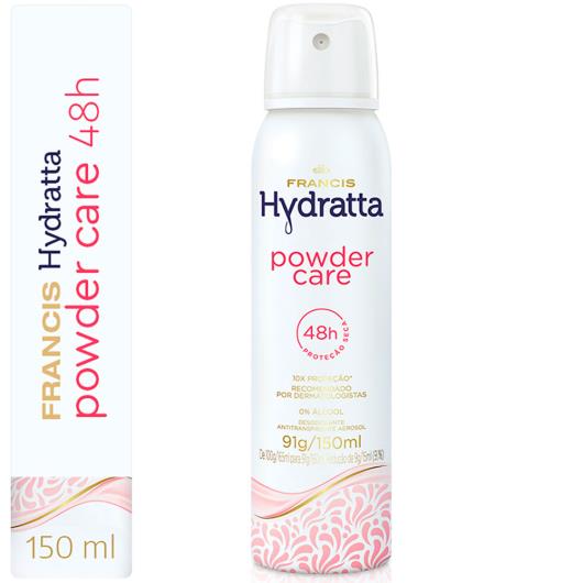 DESODORANTE AEROSSOL FRANCIS HYDRATTA ROSA 150ML - Imagem em destaque