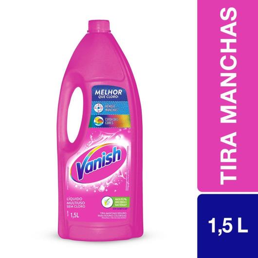 Vanish Tira Manchas Gel Multiuso para roupas coloridas 1,5L - Imagem em destaque