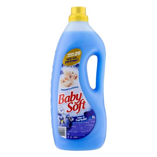 Amaciante de Roupa Diluído Toque de Carinho Baby Soft Frasco 2l - Imagem em destaque