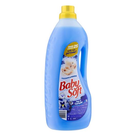 Amaciante de Roupa Diluído Toque de Carinho Baby Soft Frasco 2l - Imagem em destaque