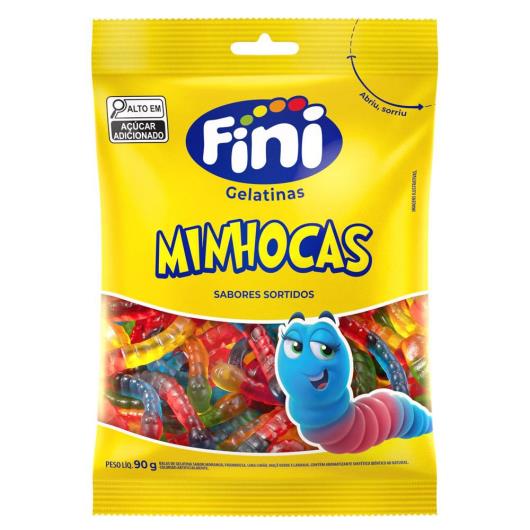 Bala Fini minhocas 90g - Imagem em destaque