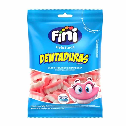 Bala dentadura teeth Fini 100g - Imagem em destaque