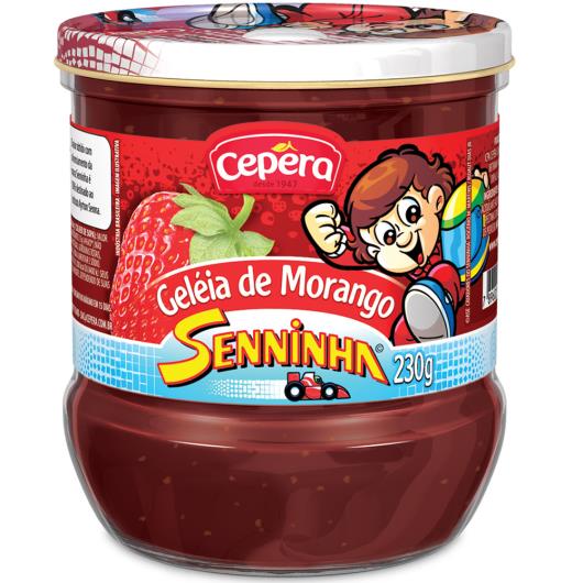 Geléia Cepêra senninha sabor morango 230g - Imagem em destaque