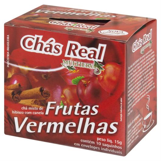 Chá Frutas Vermelhas Chás Real Caixa 15g 10 Unidades - Imagem em destaque