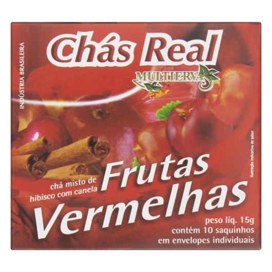 Chá Frutas Vermelhas Chás Real Caixa 15g 10 Unidades - Imagem em destaque