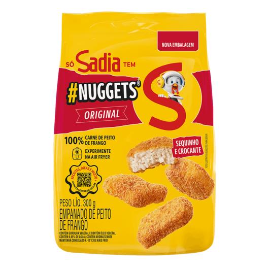 Empanado de Frango Tradicional Sadia Nuggets Pacote 300g - Imagem em destaque