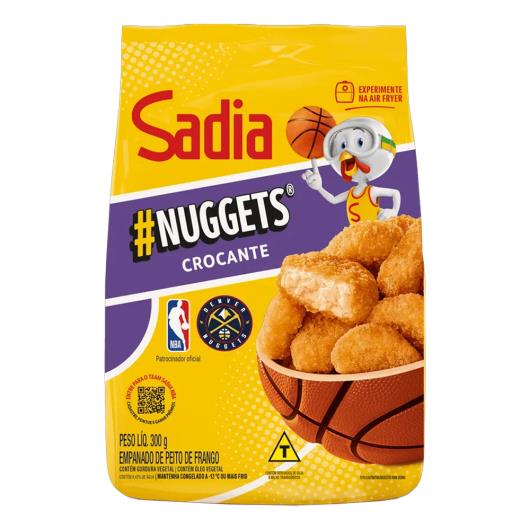 Empanado de frango crocante Sadia Nuggets 300g - Imagem em destaque