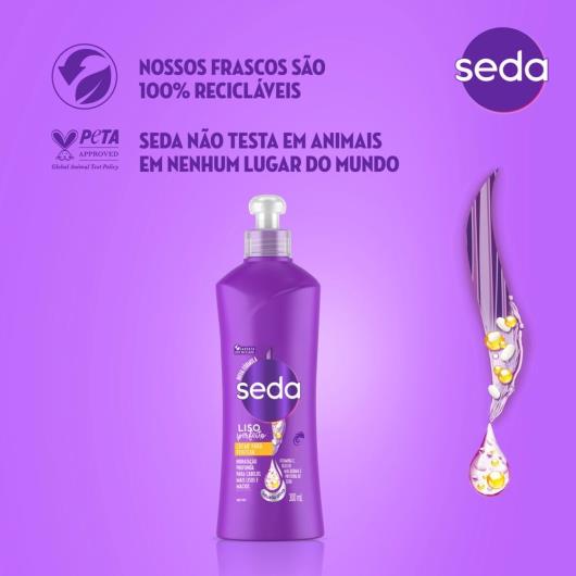 Creme para pentear Seda liso perfeito  300ml - Imagem em destaque