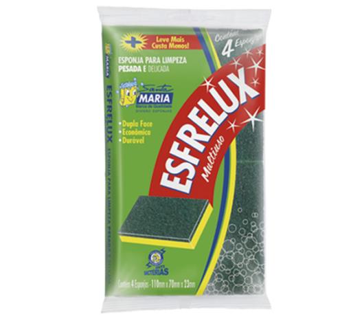 Esponja Esfrelux Santa Maria com 4 unidades - Imagem em destaque