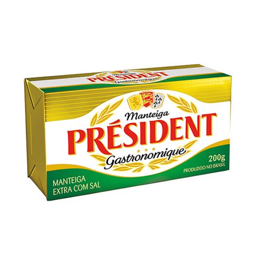 Manteiga com sal Président Tablete 200g - Imagem em destaque