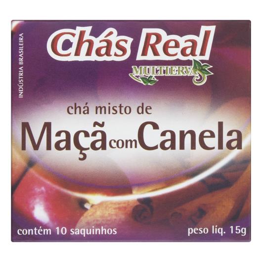 Chá Maçã com Canela Chás Real Caixa 15g 10 Unidades - Imagem em destaque