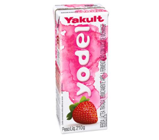 Bebida láctea de morango Yodel 210g - Imagem em destaque