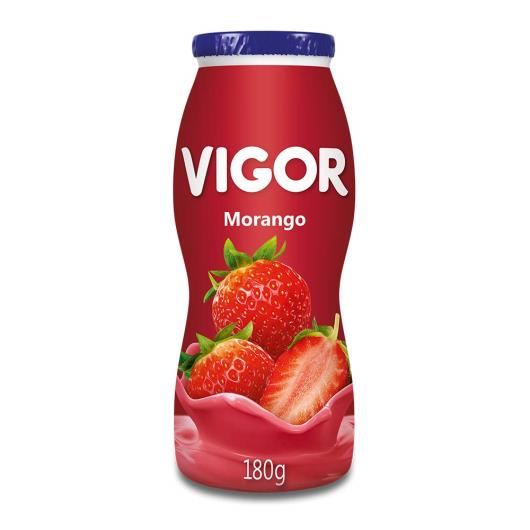 Iogurte Vigor líquido sabor morango 180g - Imagem em destaque