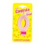 Vela Confesta Pavio Mágico Super Rosa Nº 0