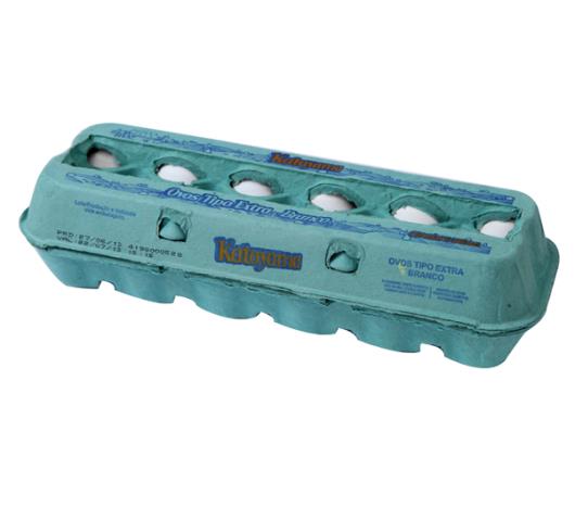 Ovos Katayama Branco tipo extra caixa com 12 unidades - Imagem em destaque