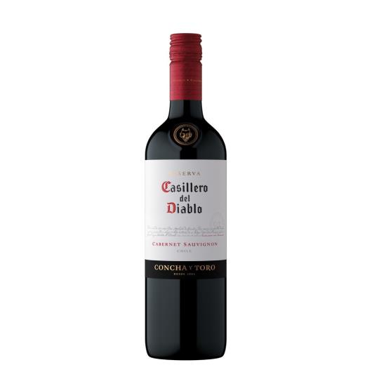 Vinho Chileno Tinto Seco Reserva Casillero del Diablo Cabernet Sauvignon Garrafa 750ml - Imagem em destaque