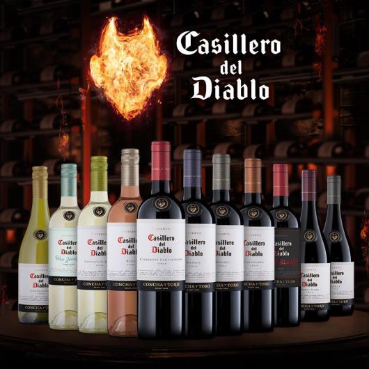 Vinho Chileno Tinto Seco Reserva Casillero del Diablo Cabernet Sauvignon Garrafa 750ml - Imagem em destaque