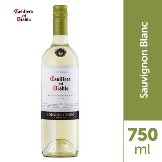 Vinho Chileno Casillero Del Diablo Reserva Sauvignon Blac Com 750ML - Imagem em destaque