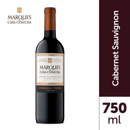 Vinho Chileno Marques de Casa Concha Cabernet Sauvignon tinto 750ml - Imagem em destaque