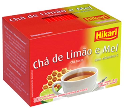 Chá Hikari limão com vitamina 22,5g - Imagem em destaque