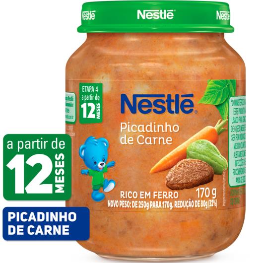 PAPINHA Nestlé Picadinho de Carne Pote 170g - Imagem em destaque
