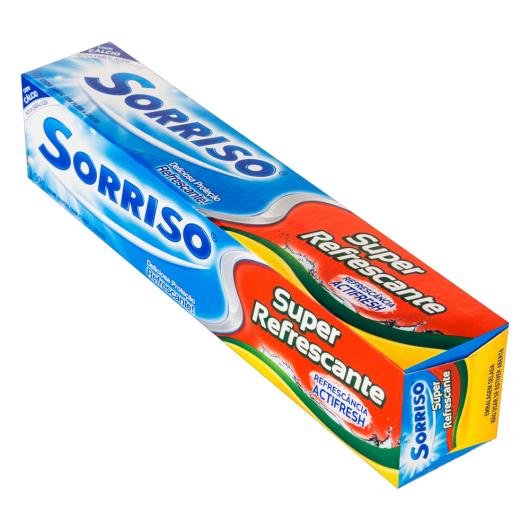 Creme Dental Sorriso Super Refrescante Caixa 90g - Imagem em destaque
