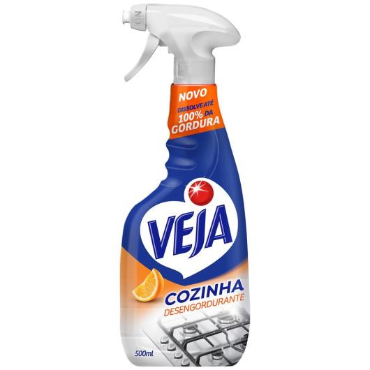 Desengordurante Spray Veja Cozinha Laranja 500ml - Imagem em destaque