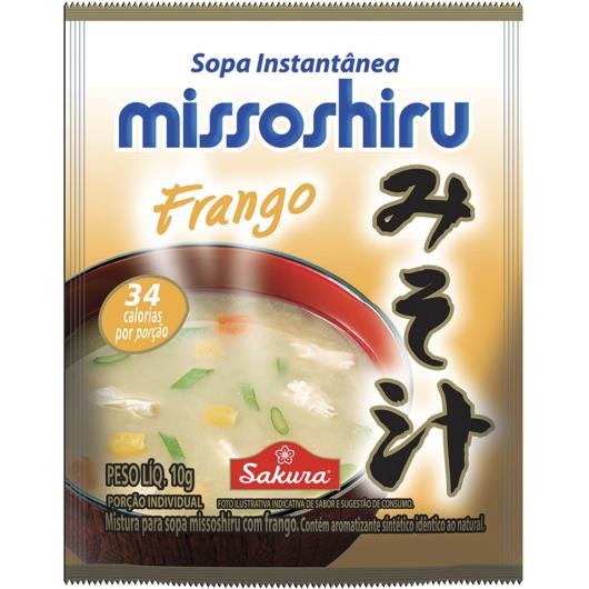Sopa instantânea Missoshiru sabor frango 10g - Imagem em destaque