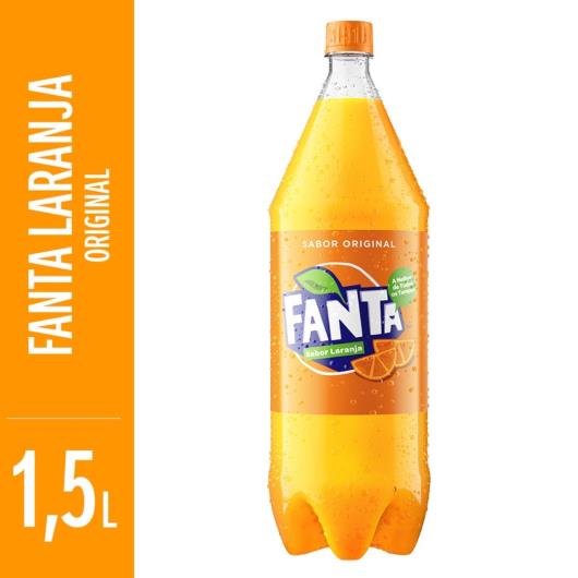 Refrigerante Fanta Sabor Laranja PET 1,5L - Imagem em destaque