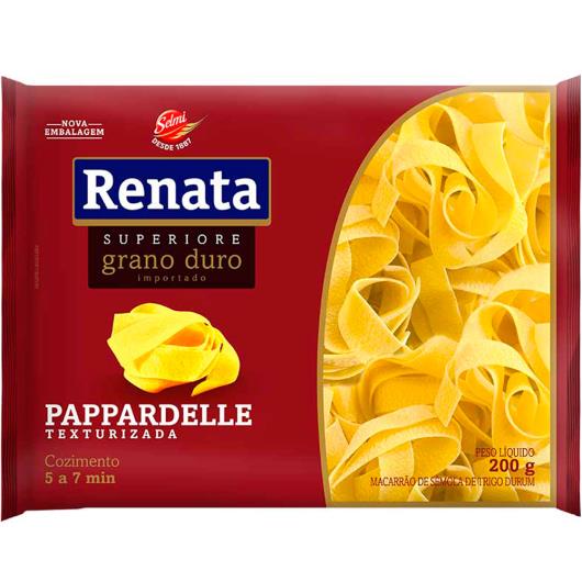 Macarrão Renata  superiore grano duro pappardelle texturizada 200g - Imagem em destaque