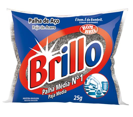 Palha de aço Brillo nº 1 25g - Imagem em destaque