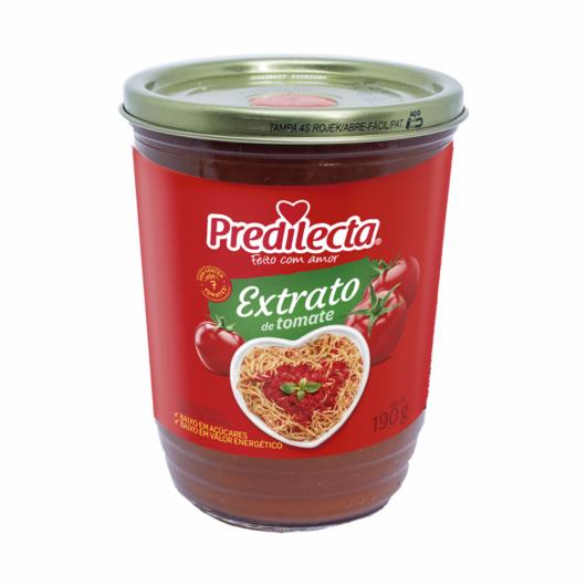 Extrato de tomate Predilecta copo 190g - Imagem em destaque